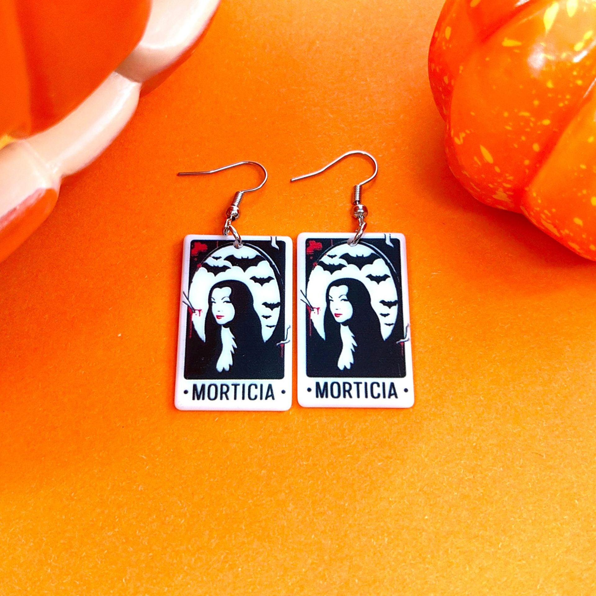 Wholesale Vintage Tarot Acrylic Earrings ACC-ES-Xizhao014