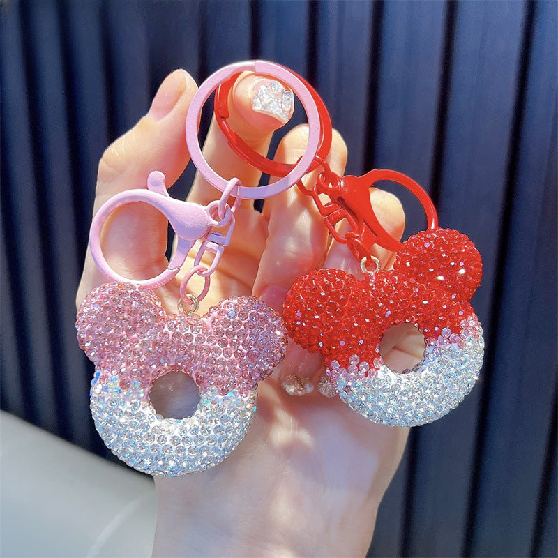 Wholesale Cartoon Cute Diamond Hollow Keychains ACC-KC-WoAn012