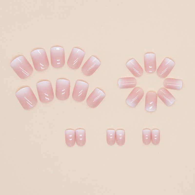 Wholesale 24pcs/box Sweet and Gentle Girl Style Nail Stickers ACC-NS-QiHeng004