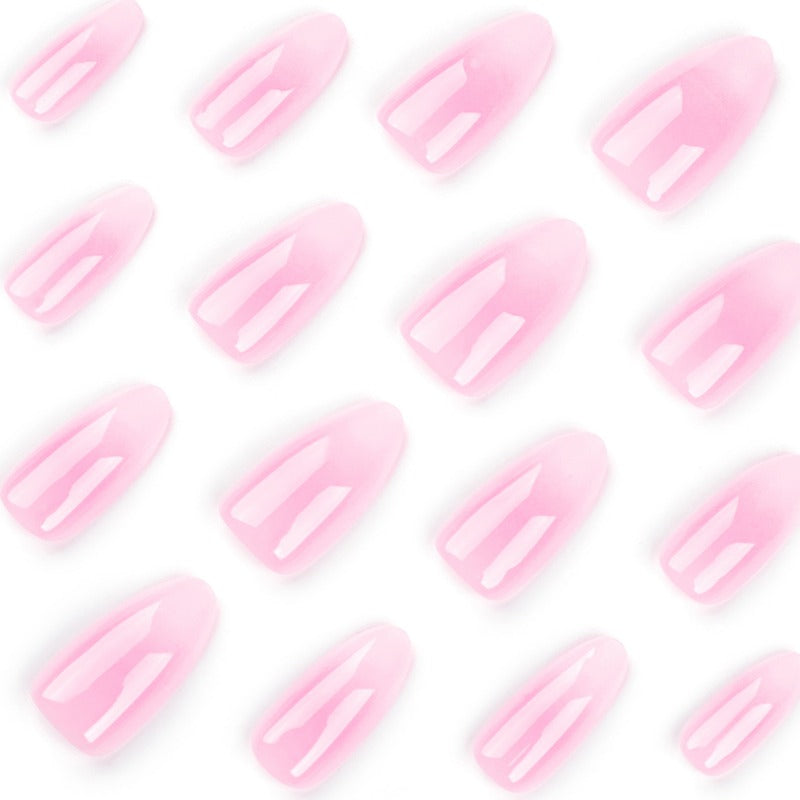 Wholesale 24 Pieces/box Gradient Pink Nails Kits Nail Stickers ACC-NS-LeFan228