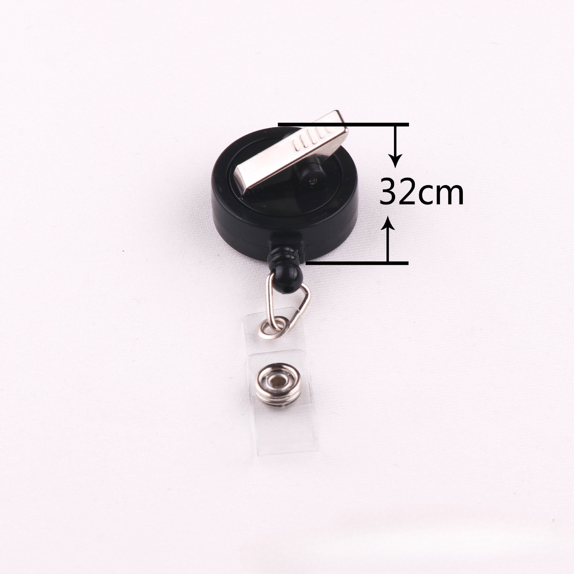 Wholesale 10pcs Glossy Flat Surface with Backing Sticker DIY Badge Reels Retractable Keychains ACC-KC-OuYe001