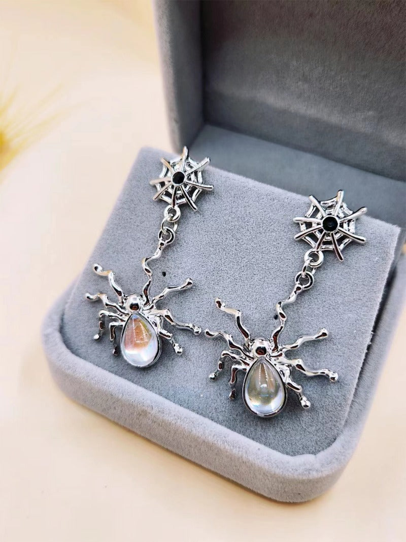 Wholesale Halloween Spider Dangle Earrings ACC-ES-JiuW003