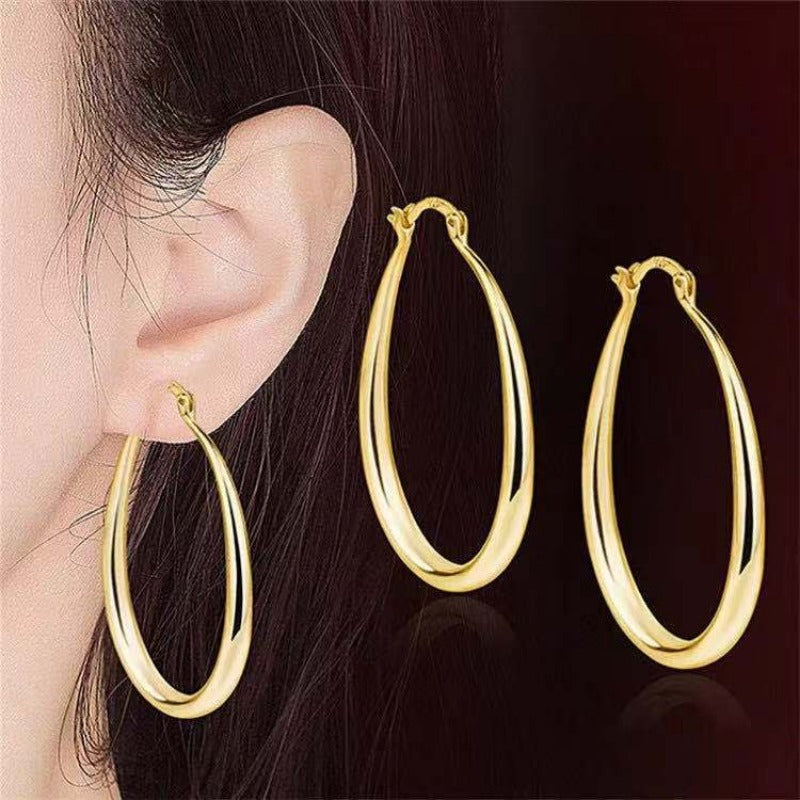 Wholesale Silver Plated Polished Earrings ACC-ES-YunJ006