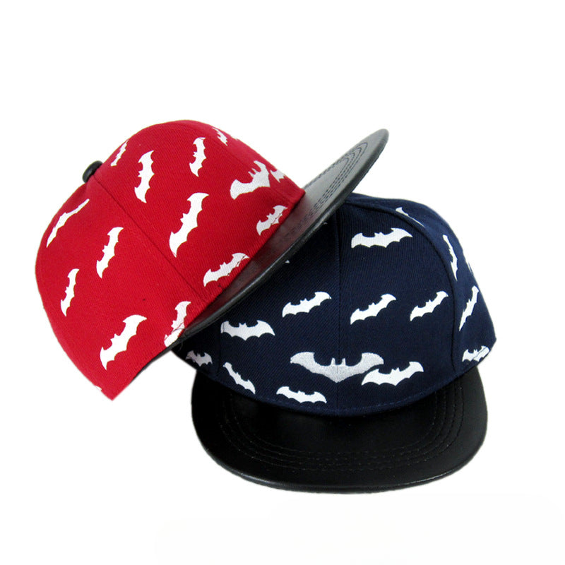 Wholesale Bat Print Kids Hat Baseball Cap ACC-KH-Huic003