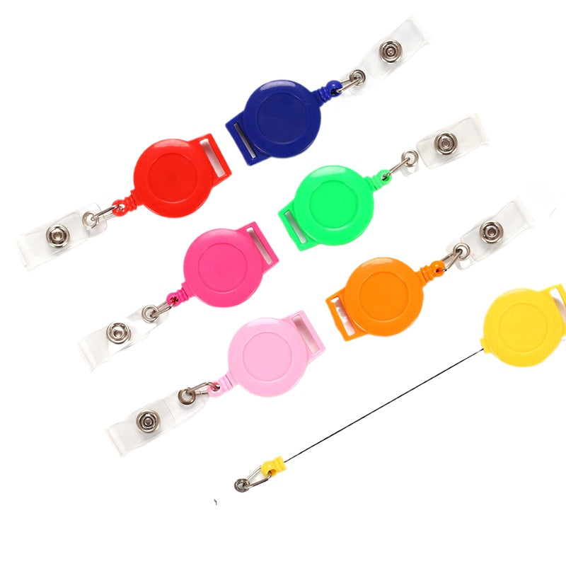 Wholesale 10pcs Badge Reels Retractable Keychains ACC-KC-YuHui005