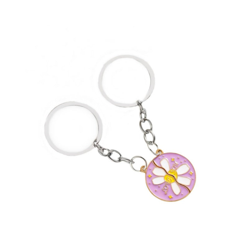 Wholesale Cute Night and Day Keychain ACC-KC-RongR085