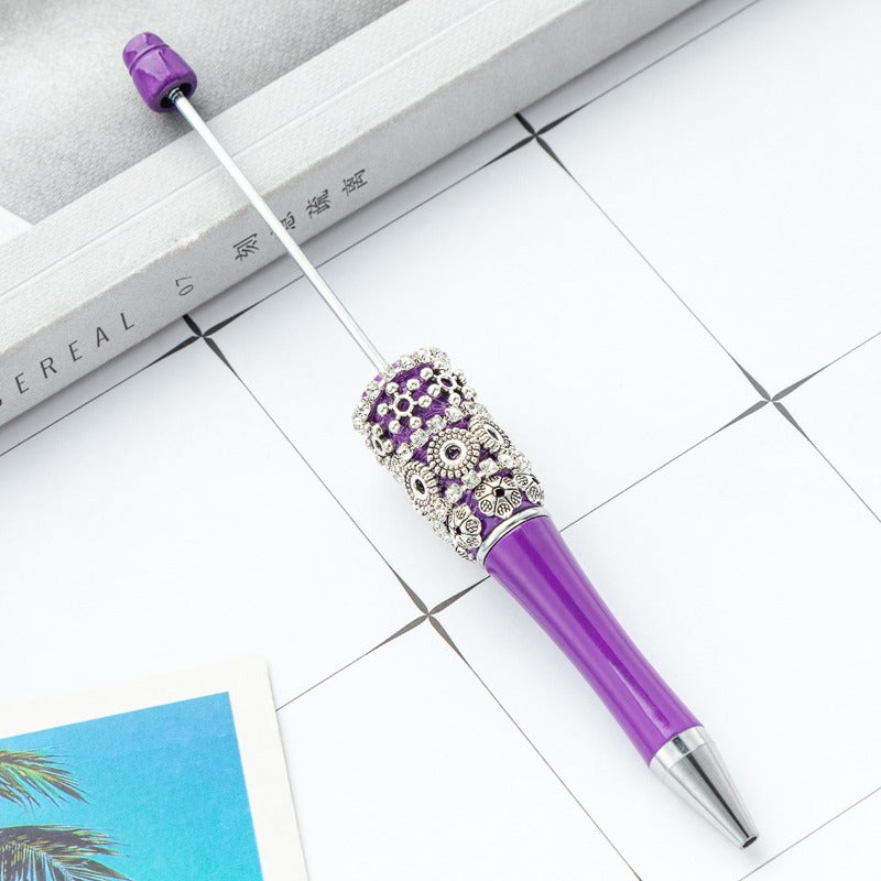 Wholesale Beadable Pens Retro Bohemian Style Handmade DIY Pen Office Supplies Gift ACC-PN-HuaH033