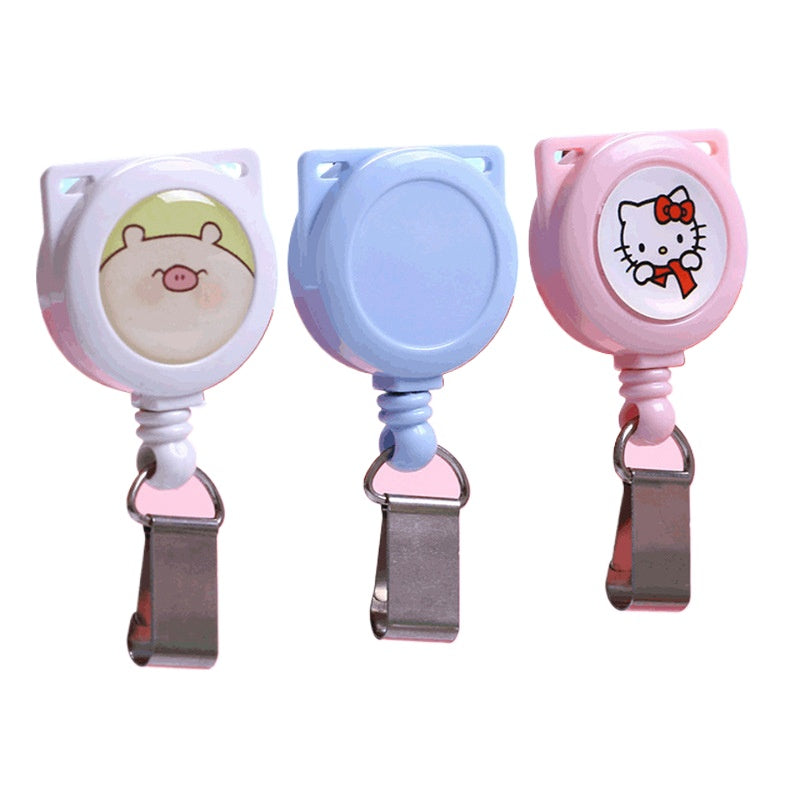 Wholesale 10pcs Badge Reels Retractable Keychains ACC-KC-YuHui006