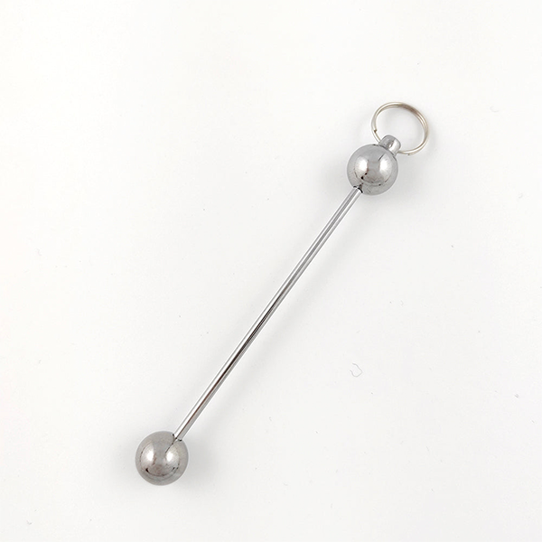 Wholesale DIY Beaded Metal Keychain Bar