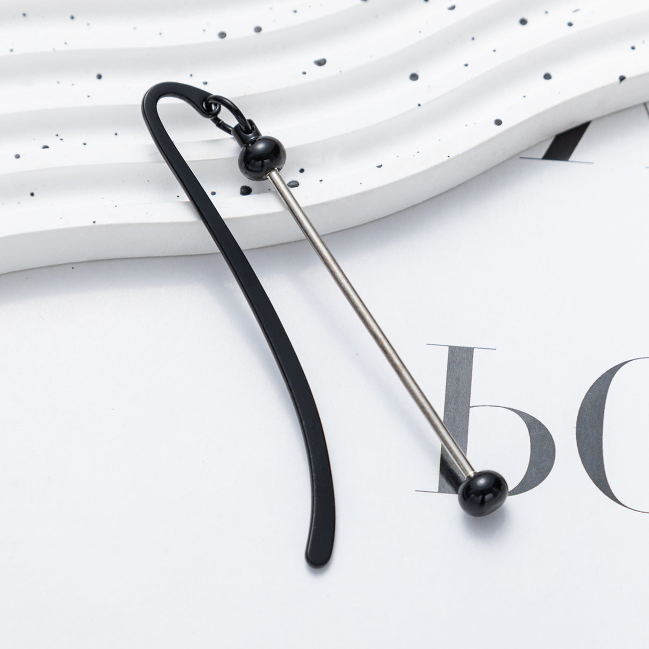 Wholesale Candy Color Beadable Bookmarks Metal DIY For Beaded Bar ACC-BM-HuaH001