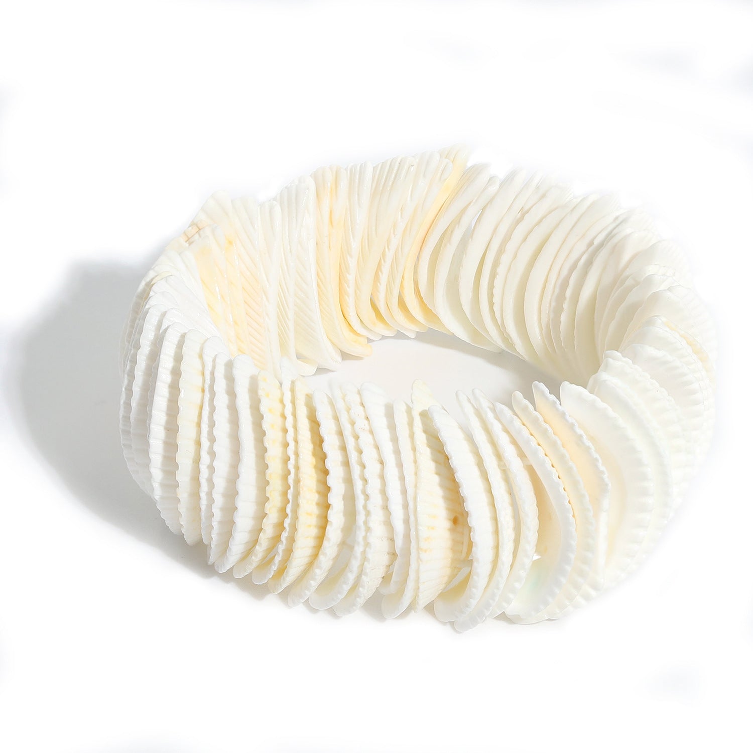 Wholesale Natural Gravel and Shell Bracelet