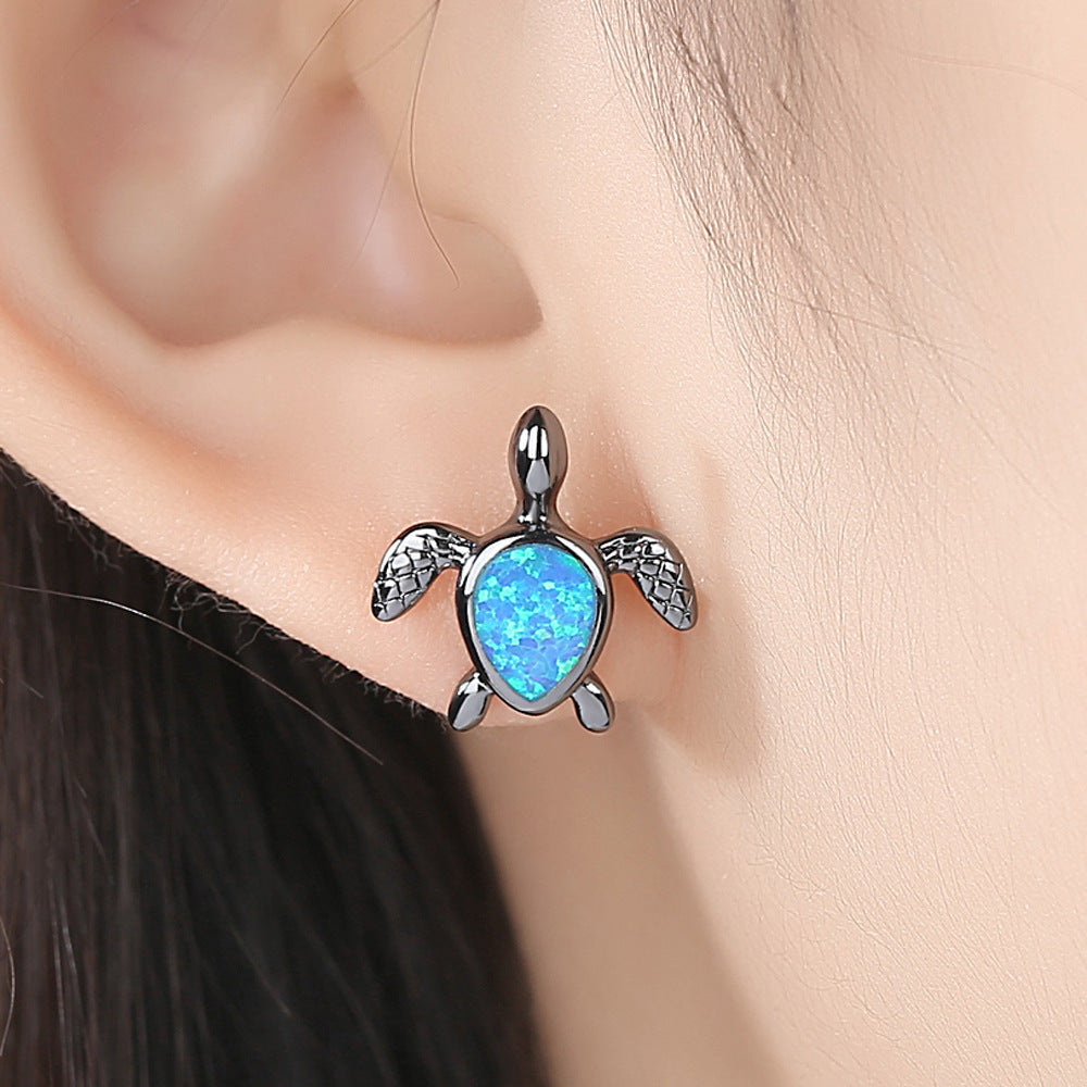 Wholesale Turtle Treasure Copper Earrings ACC-ES-MiMeng001